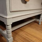 Commode bois patinée