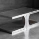 Tables d'appoint modernistes en aluminium, Italie, années 1970