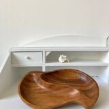 Cup tray empty-pocket with compartments