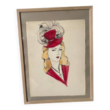 Dessin de mode G Mazoyer