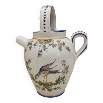 Faience pitcher