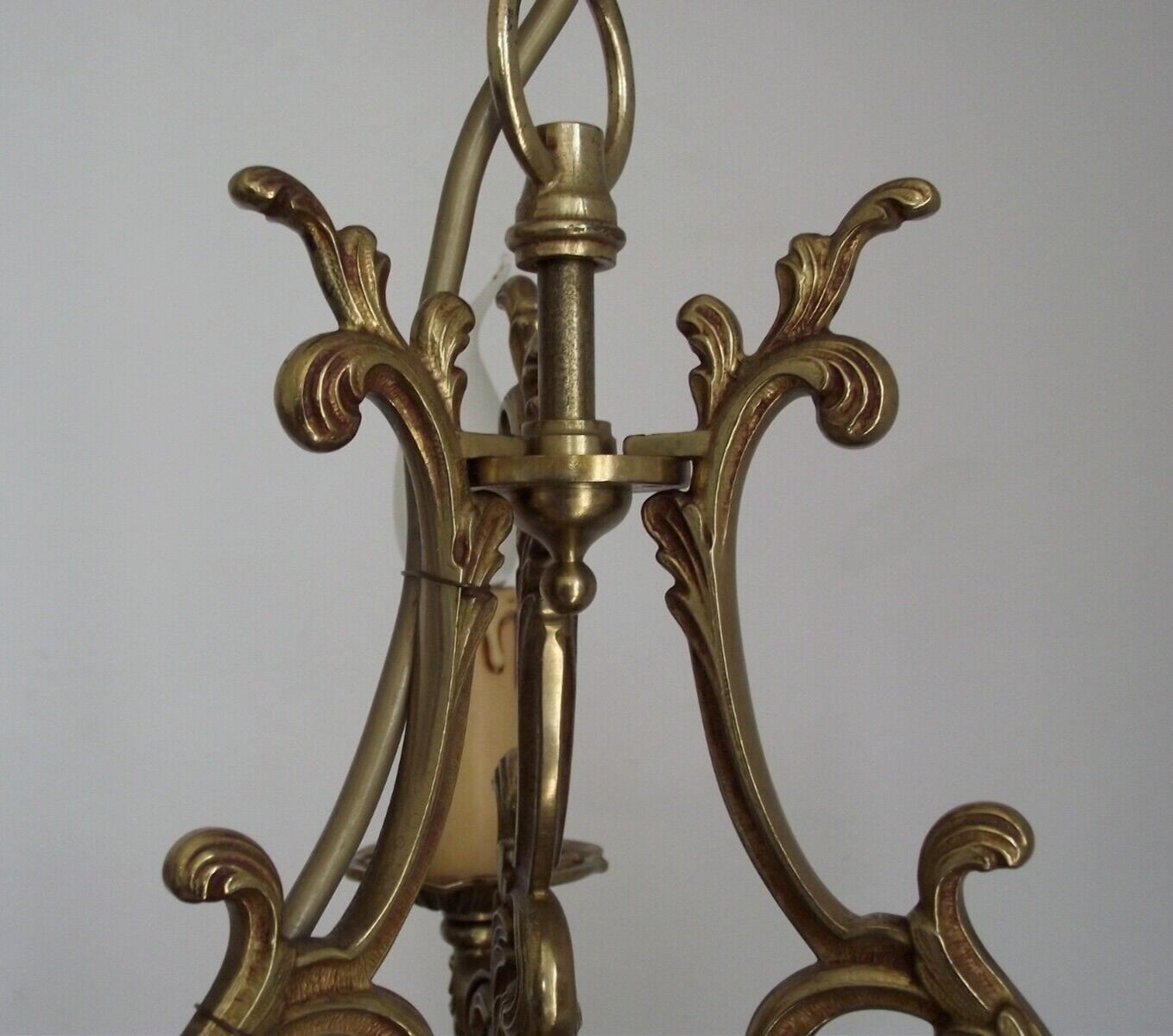 Bronze chandelier