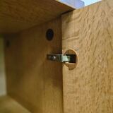 Buffet brutaliste vintage années 70 Gerard Bartels