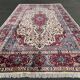 Tapis Kashmar Signé : "Royal" Vers 1950. 400x300 cm