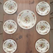 12 deep plates and serving platter Villeroy & Boch Summer Day