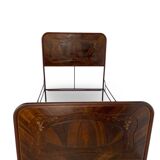 Cadre de lit Art déco italien une place et demie, 1925