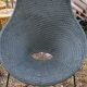Garden armchair natural braiding