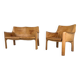 ensemble composé deCAB 413 et CAB 414 par Mario Bellini pour Cassina -1970s