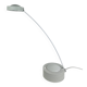 Lampe de bureau Lugano d'E Lite, blanche, style memphis
