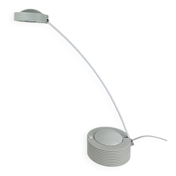 Lugano desk lamp by E Lite, white, Memphis style
