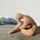 Terracotta sculpture figurine of a woman