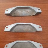 Set of 3 art deco handles