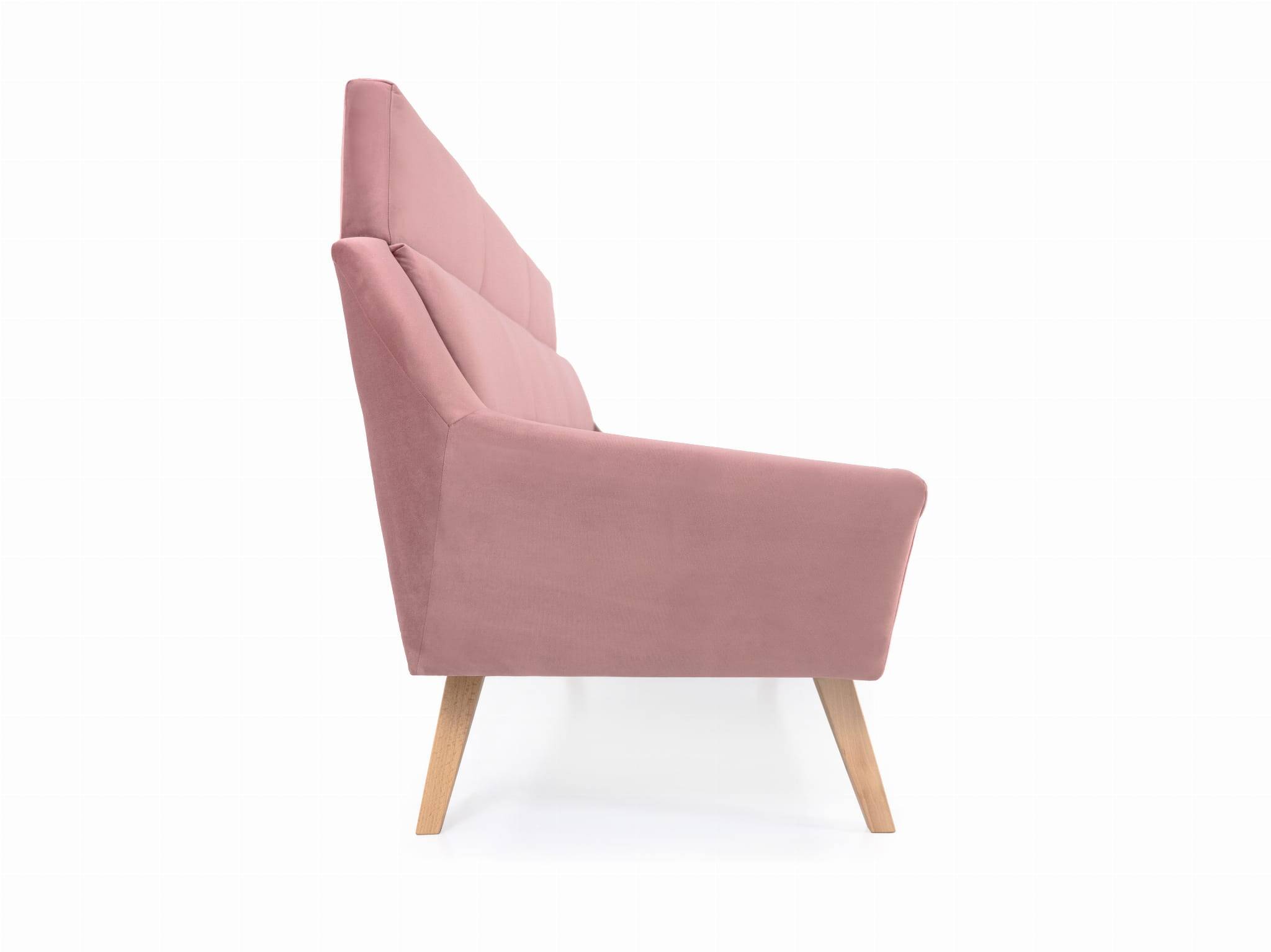 Canapé MANDAL rose, design scandinave