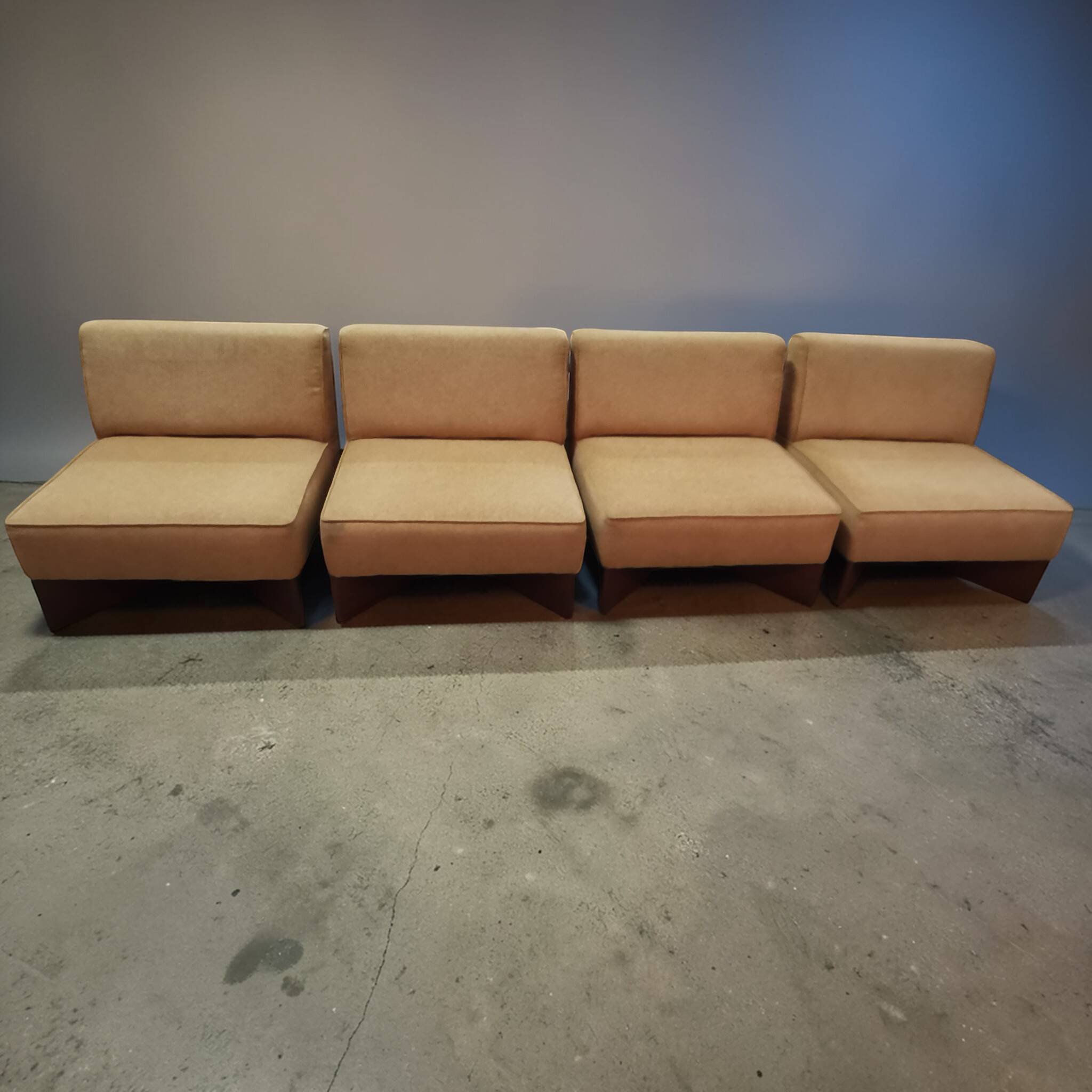 Set of 4 Aquilon chairs by Pierre Guariche.