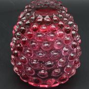 Extraordinary Pink Barovier e Toso Bugnato Vase