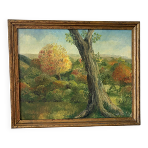 L’arbre des saisons, - toile