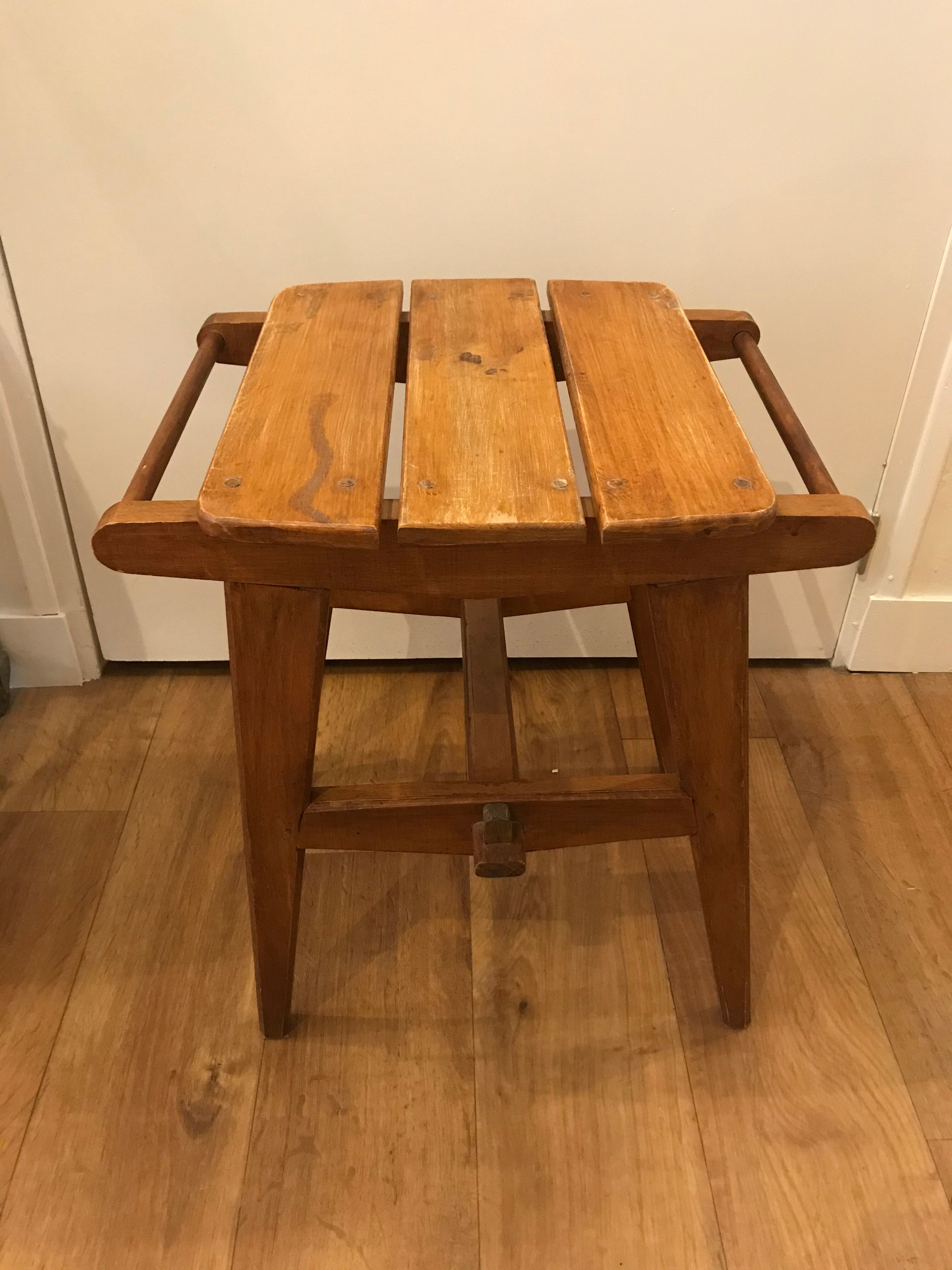 Wooden tabouret