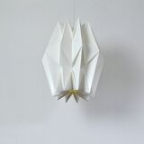 Large Le Klint hand-pleated hanging lamp by Peter Hvidt & Orla Mølgaard-Nielsen