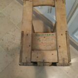 Bottles in wooden box