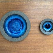 Vintage ceramic bowls from the Danish studio Michael Andersen, Bornholm, 1960s, set of 2.