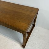 Oak work table, 1850