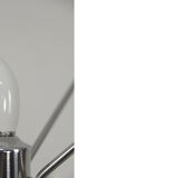 Mid-Century Modern Vintage White Floor Coat Rack, 1990s