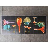 Vintage ceramic coffee table