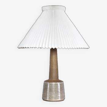 Lampe de Table Scandinave Moderne en Céramique par Per Linnemann-Schmidt pour Palshus, 1960s