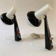 Pair of bedside 'Penguin' lamps by Zaos, Poland, 1960s