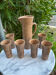Vintage drink service in pyrite stoneware – Claude Passy (Vallauris) –
