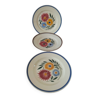 Trio of hbcm plates