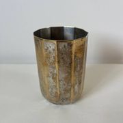 LeNôtre silver metal tumbler