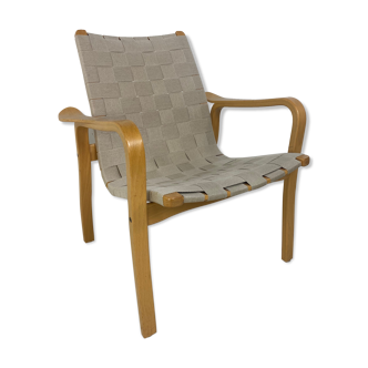 Vintage Scandinavian Primo Lounge Chair by Yngve Ekström for Swedese, 1970s