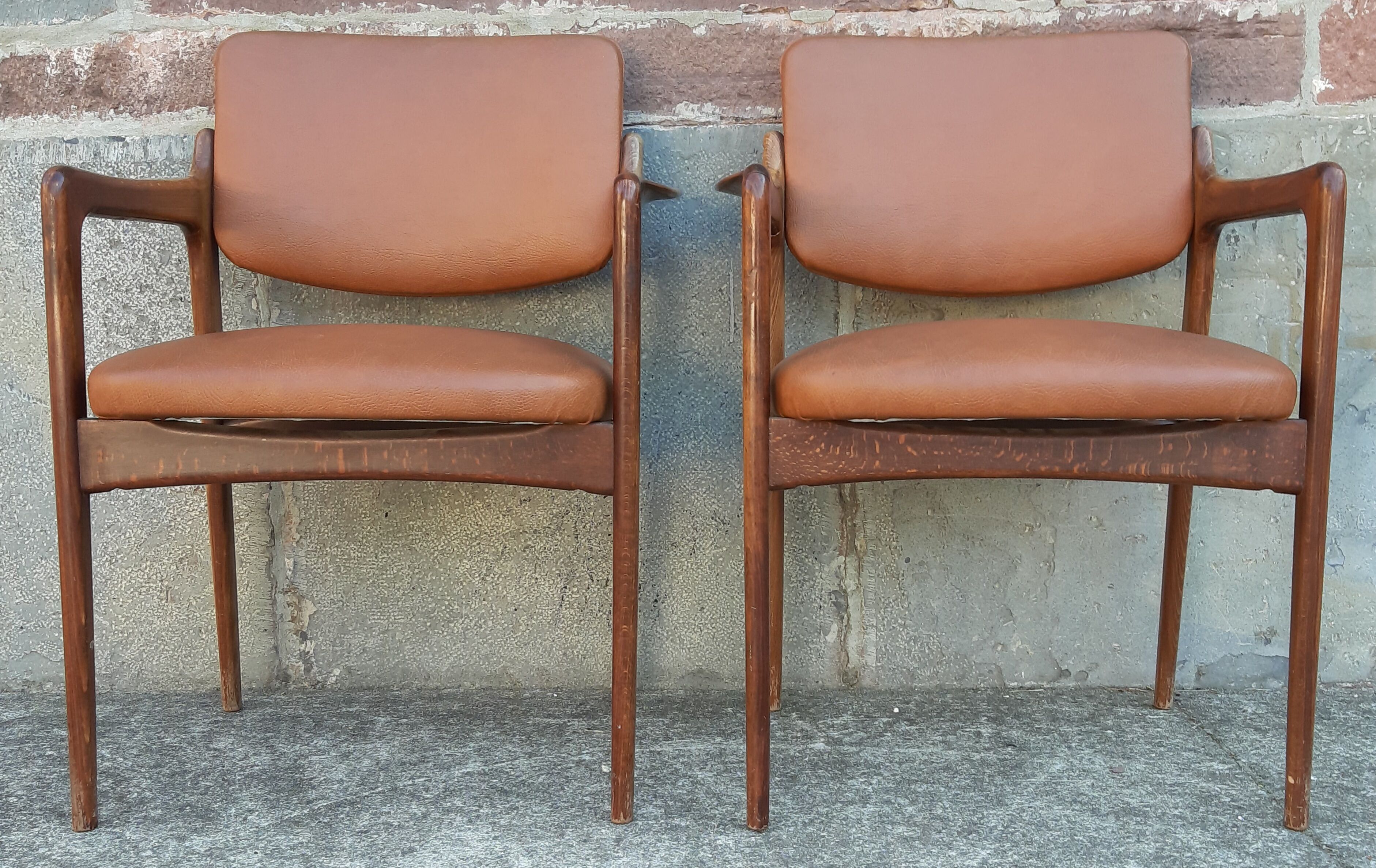 Pair of Scandinavian armchairs