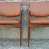 Pair of Scandinavian armchairs