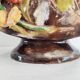 Vase with three birds in relief signed Delattre