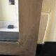 Vintage mirror from the 60s-70s. H 95 cm / W 69 cm.
