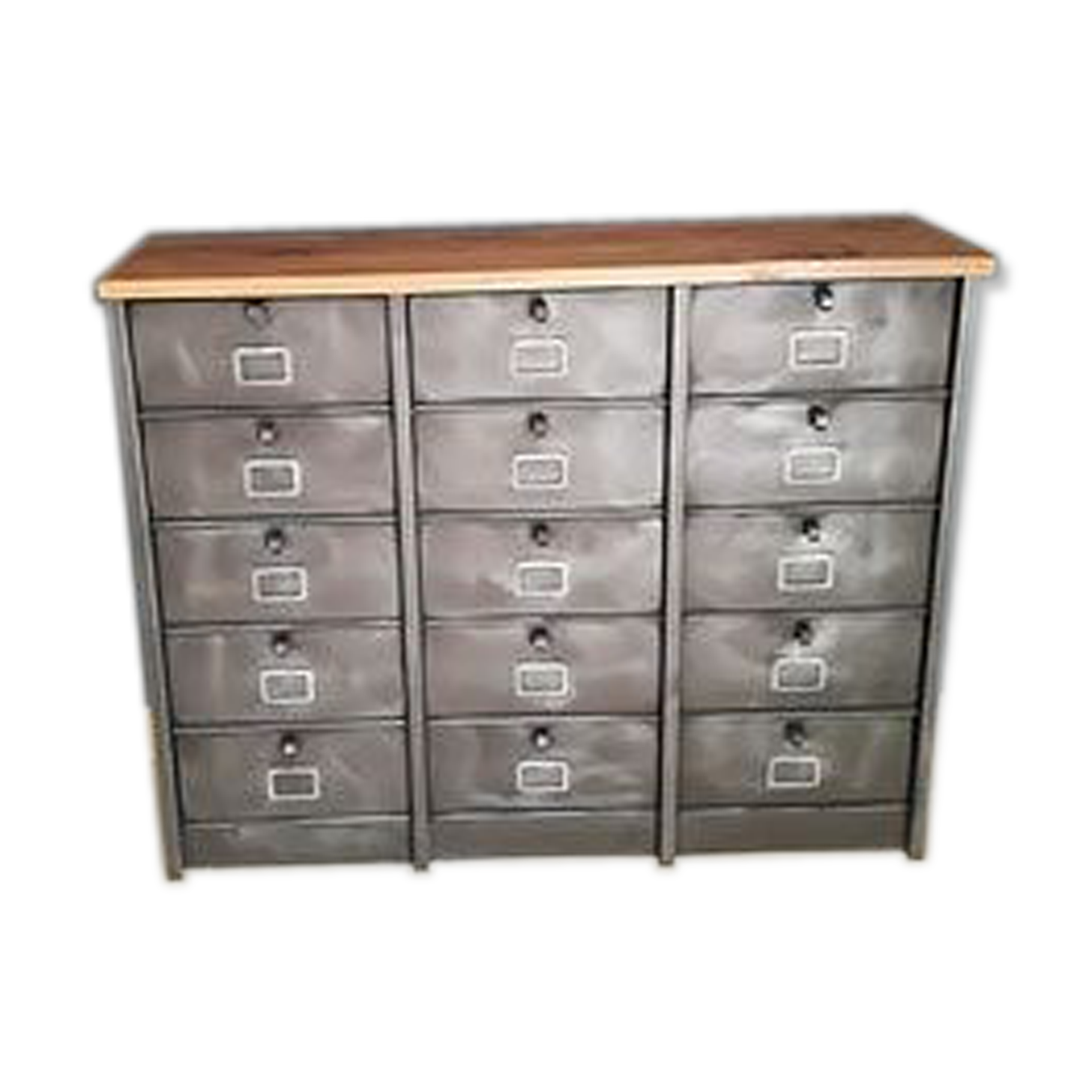 Industrial furniture 15 valves Strafor metal wood