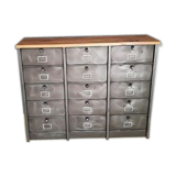 Industrial furniture 15 valves Strafor metal wood