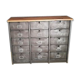 Industrial furniture 15 valves Strafor metal wood