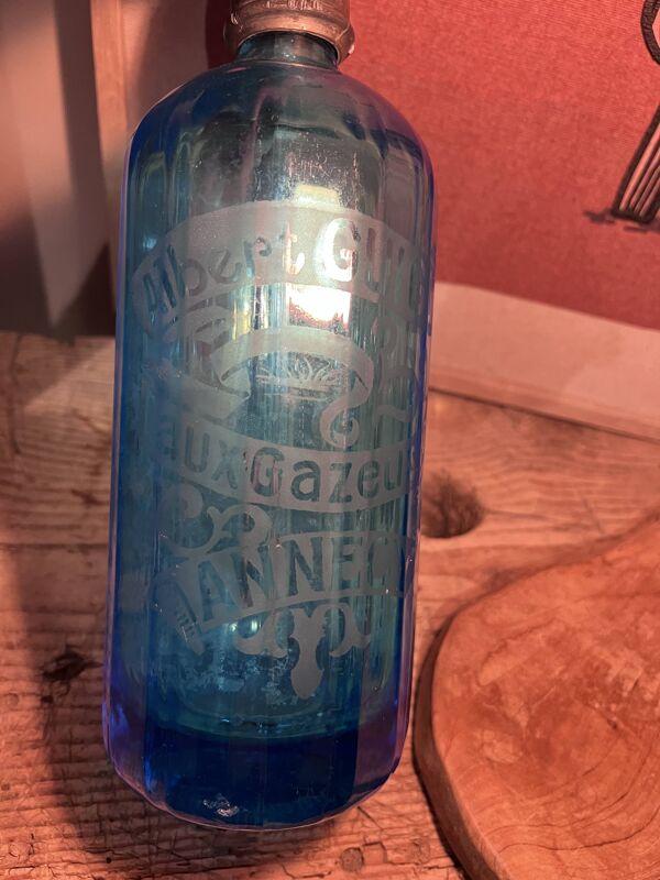 Siphon Albert guigon Annecy a pan bleu syphon eau de seltz gazeuses