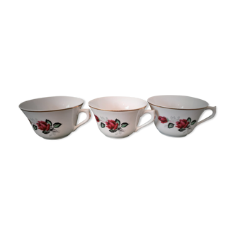 3 cups red pink