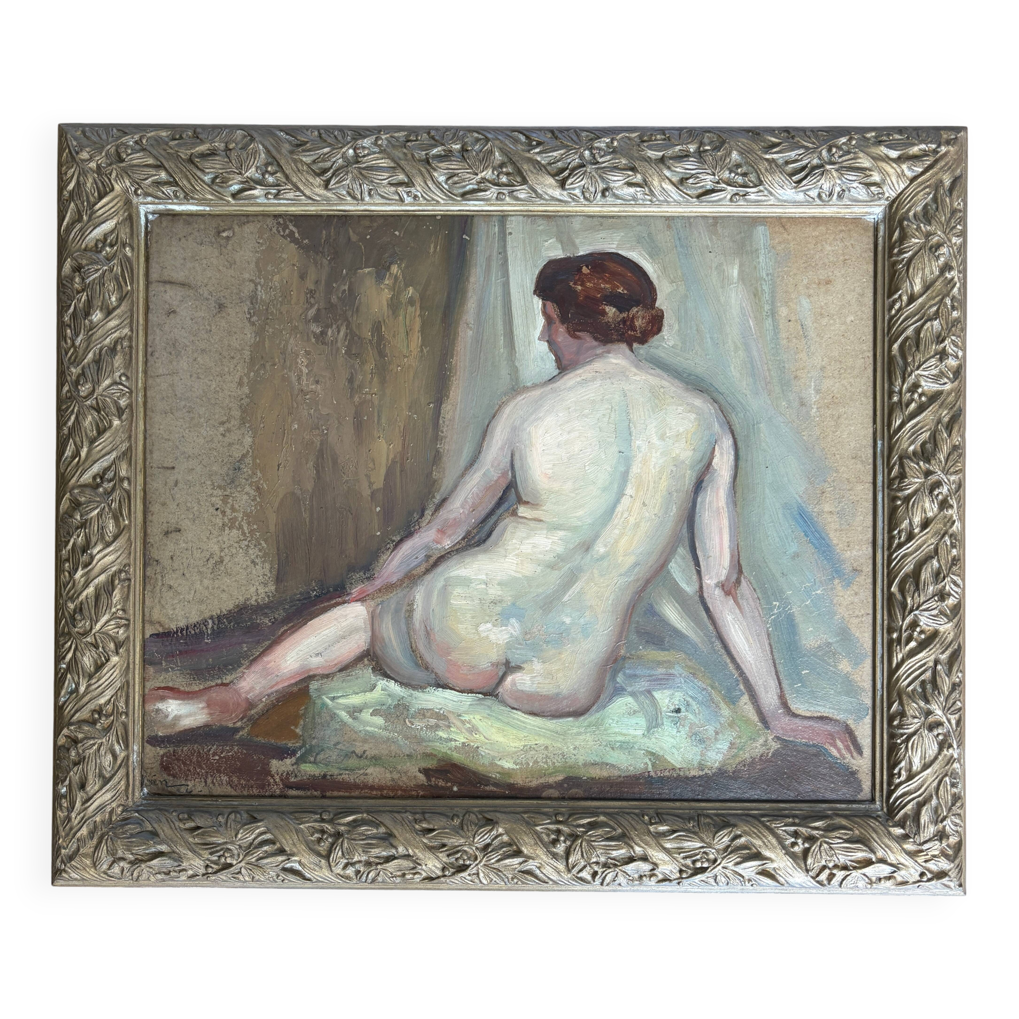 Nude woman from behind - 1926