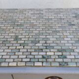 Grey parisian buffet, tile tray "pool"