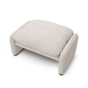 Maralunga armchair and ottoman set by Vico Magistretti for Cassina, 1970s.