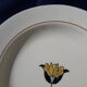 2 hollow plates made of earthenware from Lucien model Salins diam 24.5 cm