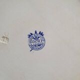 Lot de 8 assiettes Boch Frères la Louvière