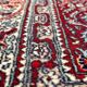 Authentic hand-knotted Persian Tabriz carpet, wool on cotton – 154 x 223 cm