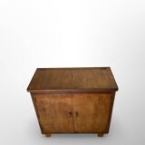 Buffet/crédence Art déco italien en noyer, années 1940
