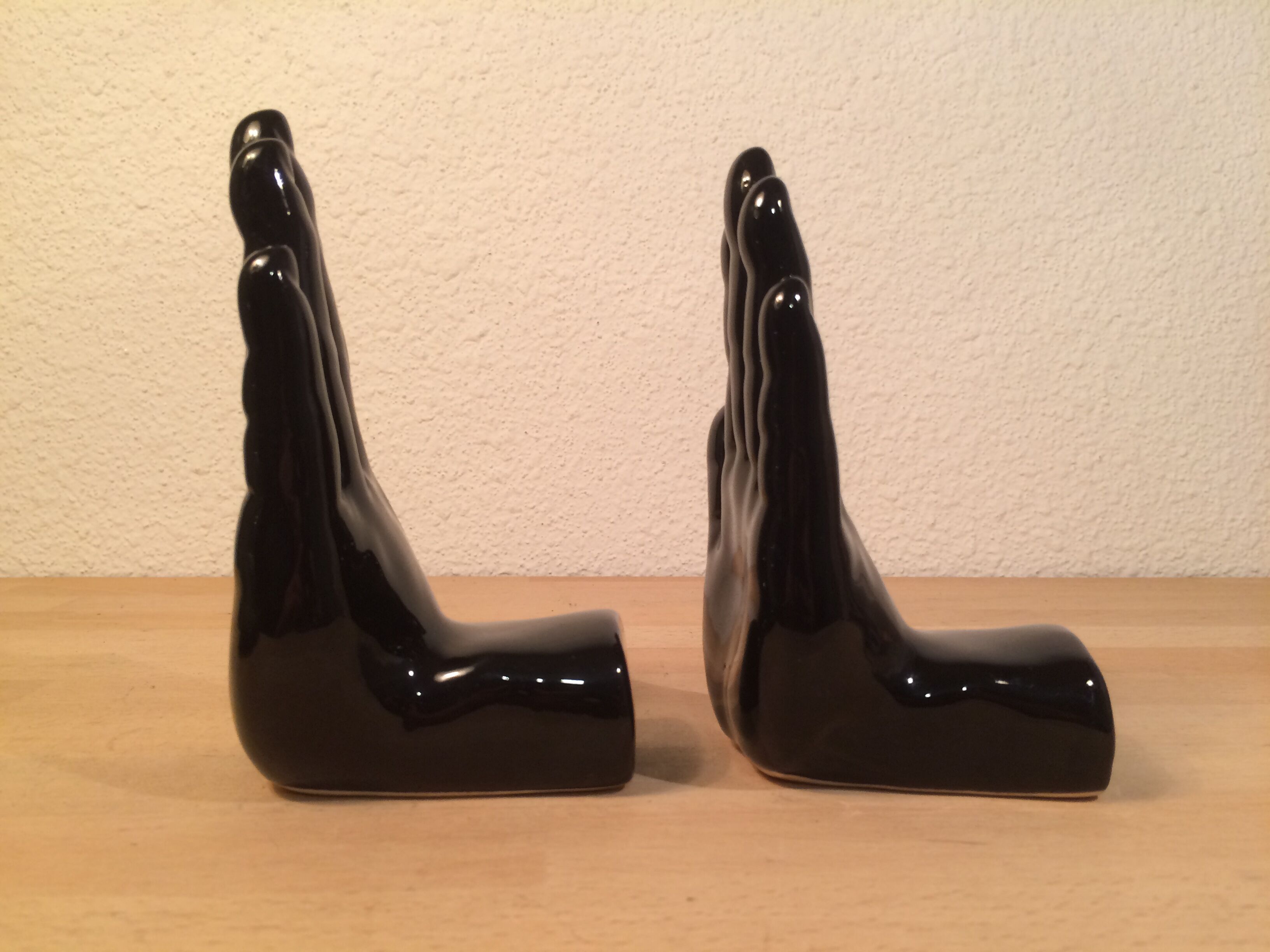 Black hand clamps ceramic black hands